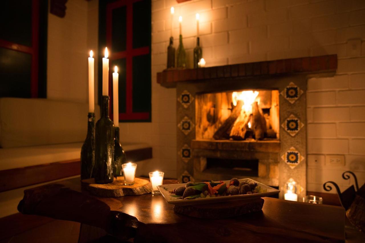 Termales El Otono Hotel Manizales Exterior photo The fireplace at the restaurant