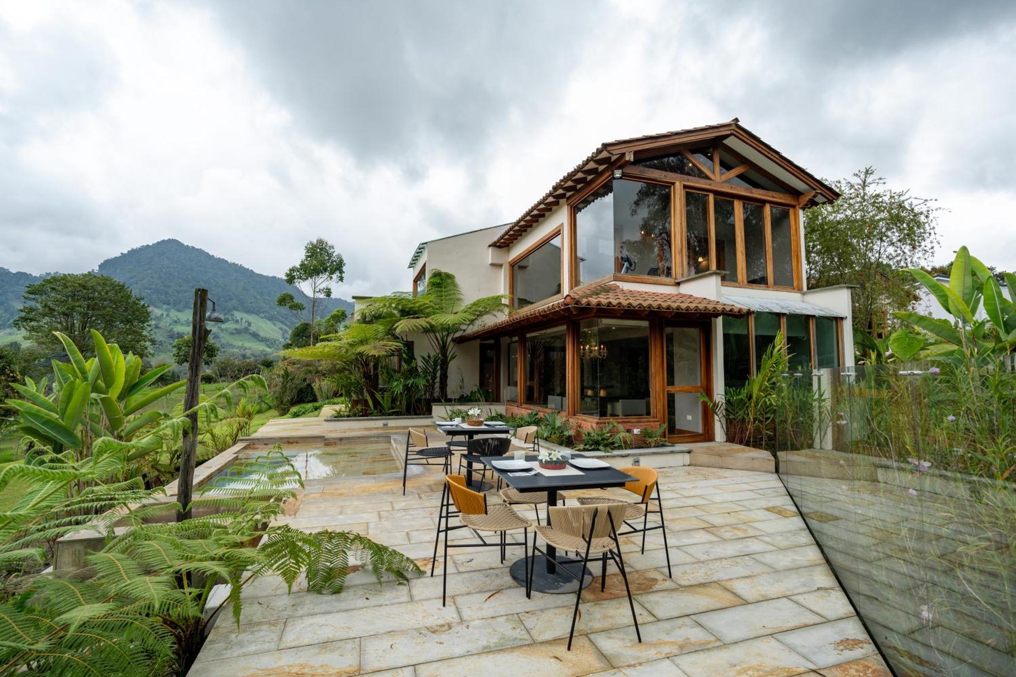 Termales El Otono Hotel Manizales Exterior photo The restaurant
